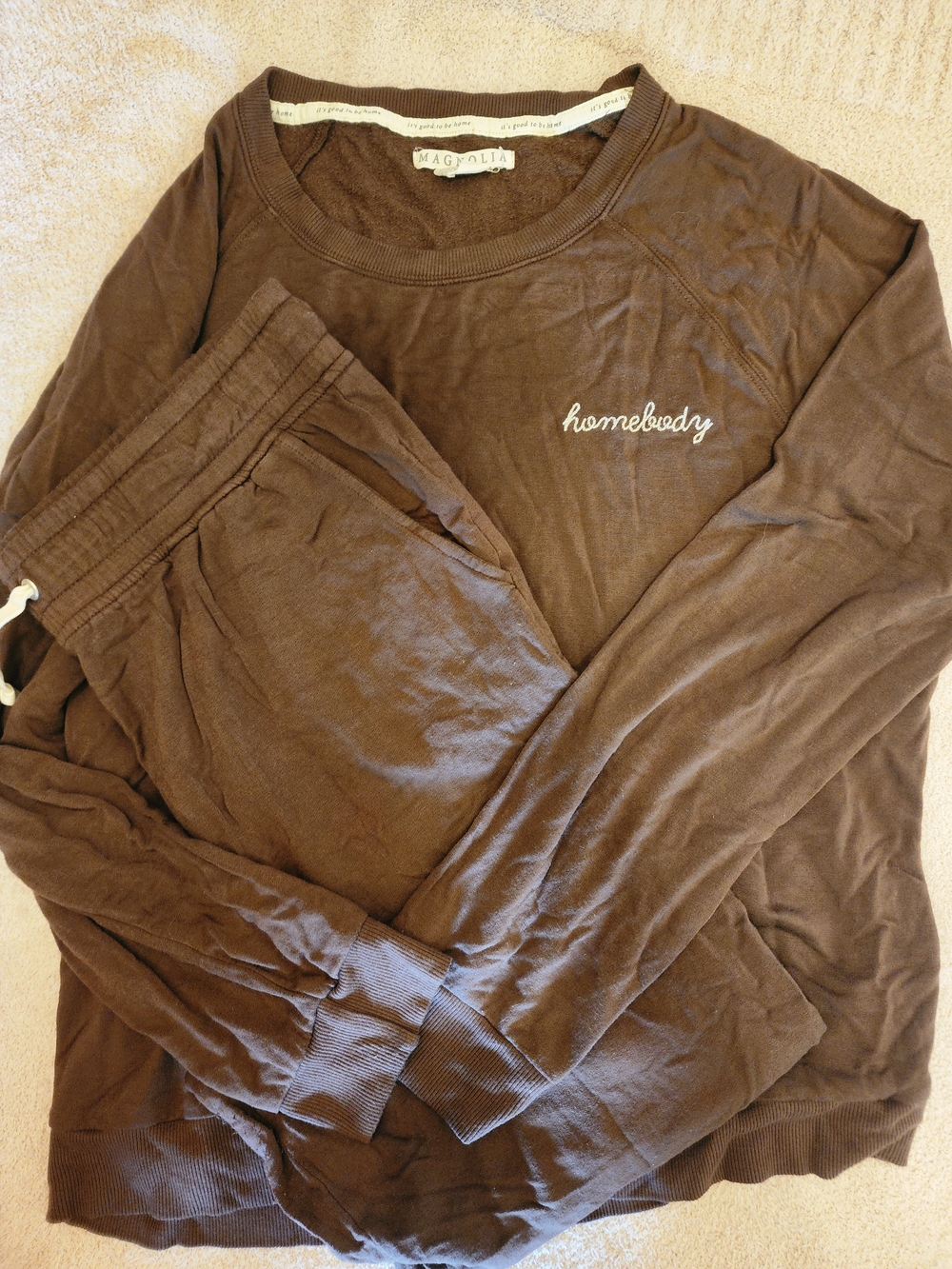 Magnolia Brown 'homebody' Women Pajama Set